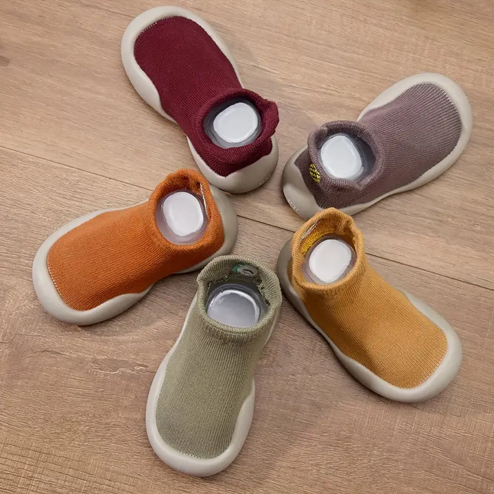 Babyschoenen Flexibel Ademend Katoen voor Natuurlijke Voetontwikkeling 6-36 Maanden 1