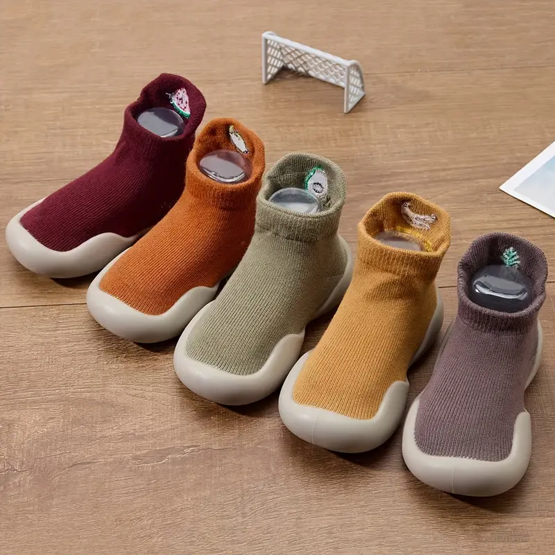 Babyschoenen Flexibel Ademend Katoen voor Natuurlijke Voetontwikkeling 6-36 Maanden 2