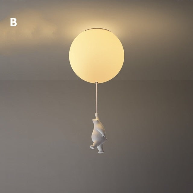BalloonBear | Fun LED Ceiling Lamp for Kids’ Rooms with Playful Design 10