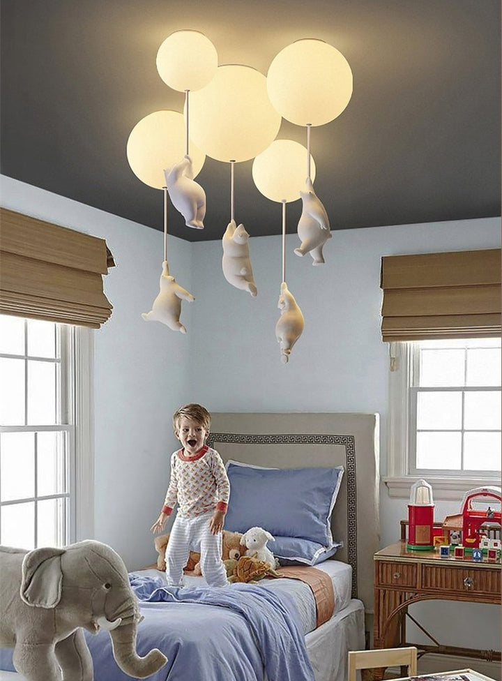BalloonBear | Fun LED Ceiling Lamp for Kids’ Rooms with Playful Design 2