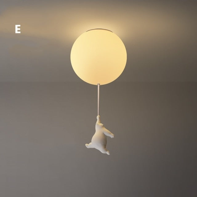 BalloonBear | Fun LED Ceiling Lamp for Kids’ Rooms with Playful Design 9