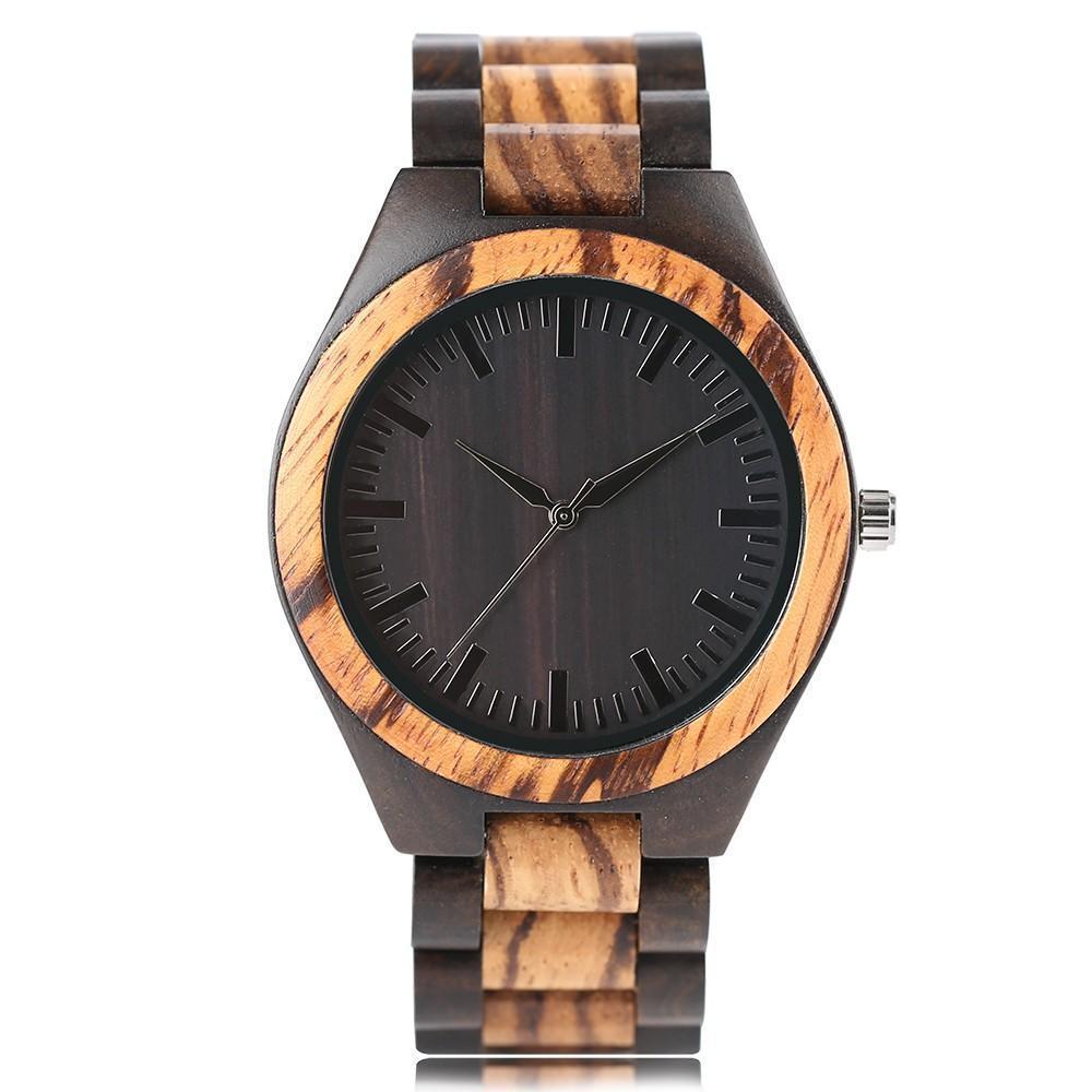 BambooCraft | Elegant Eco-Friendly Wooden Wrist Watch for Men 0