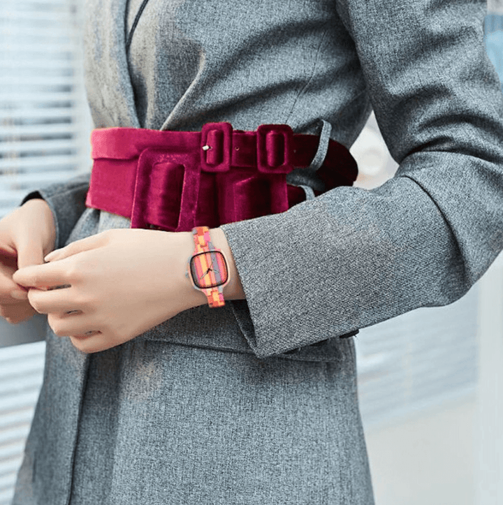 BambooGlow | Vibrant Eco-Friendly Quartz Bracelet Watch 4