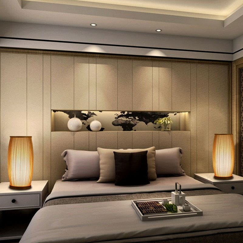 BambooLuxe – Elegant Bamboo Table Lamp & Night Light 1