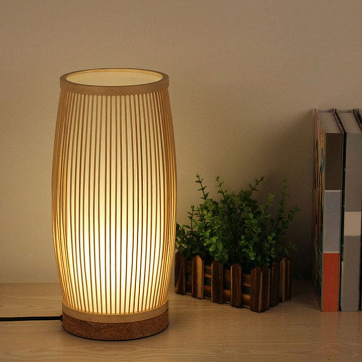 BambooLuxe – Elegant Bamboo Table Lamp & Night Light 5