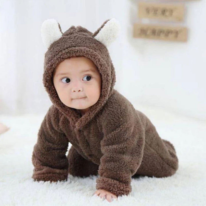 BearHug Onesie™ – Soft baby onesie with ears 2