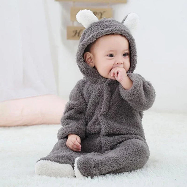 BearHug Onesie™ – Soft baby onesie with ears 4