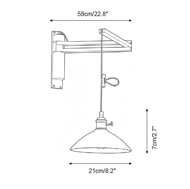 Befosa Swing Arm Wall Lamp 3