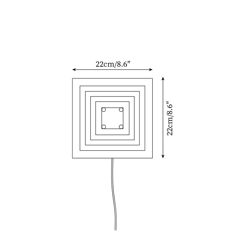 Bellin Plug In Wall Lamp 5