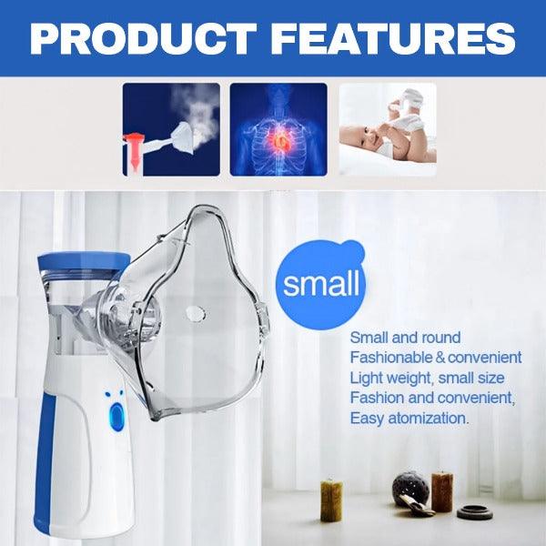 Best Steam Inhaler UK - Handheld Electric Inhaler Steam Portable Machine for Children Adult Elder 1