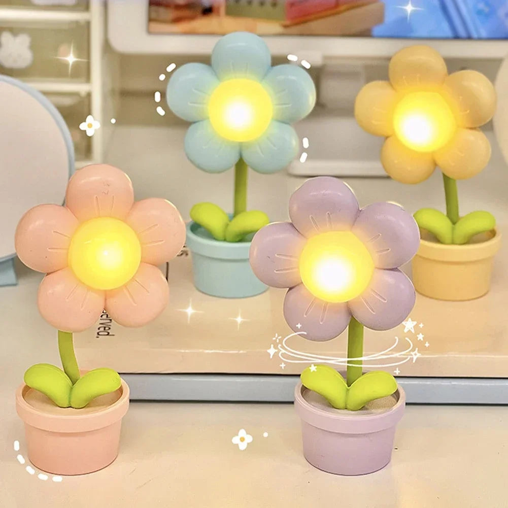 BloomAura – Elegant Petite Flower Table Lamp for Soft Lighting 4