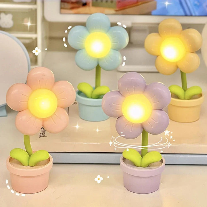 BloomAura – Elegant Petite Flower Table Lamp for Soft Lighting 4
