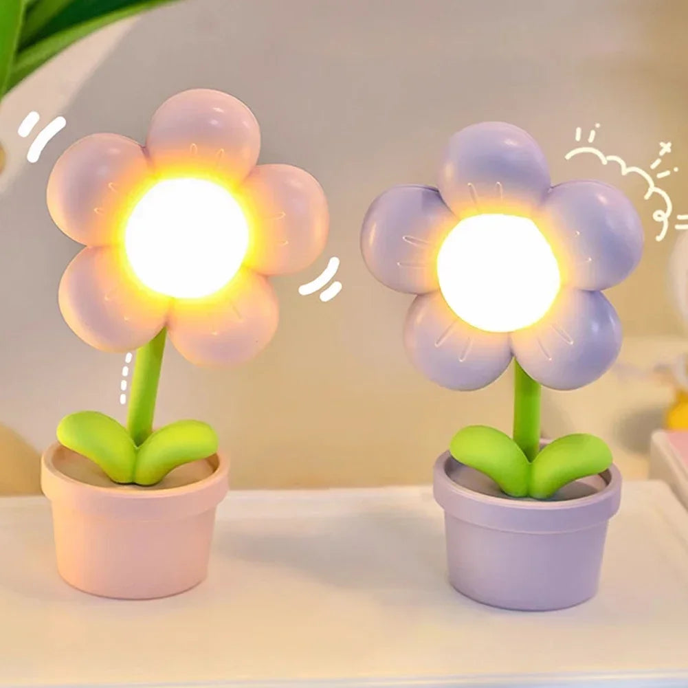 BloomAura – Elegant Petite Flower Table Lamp for Soft Lighting 6
