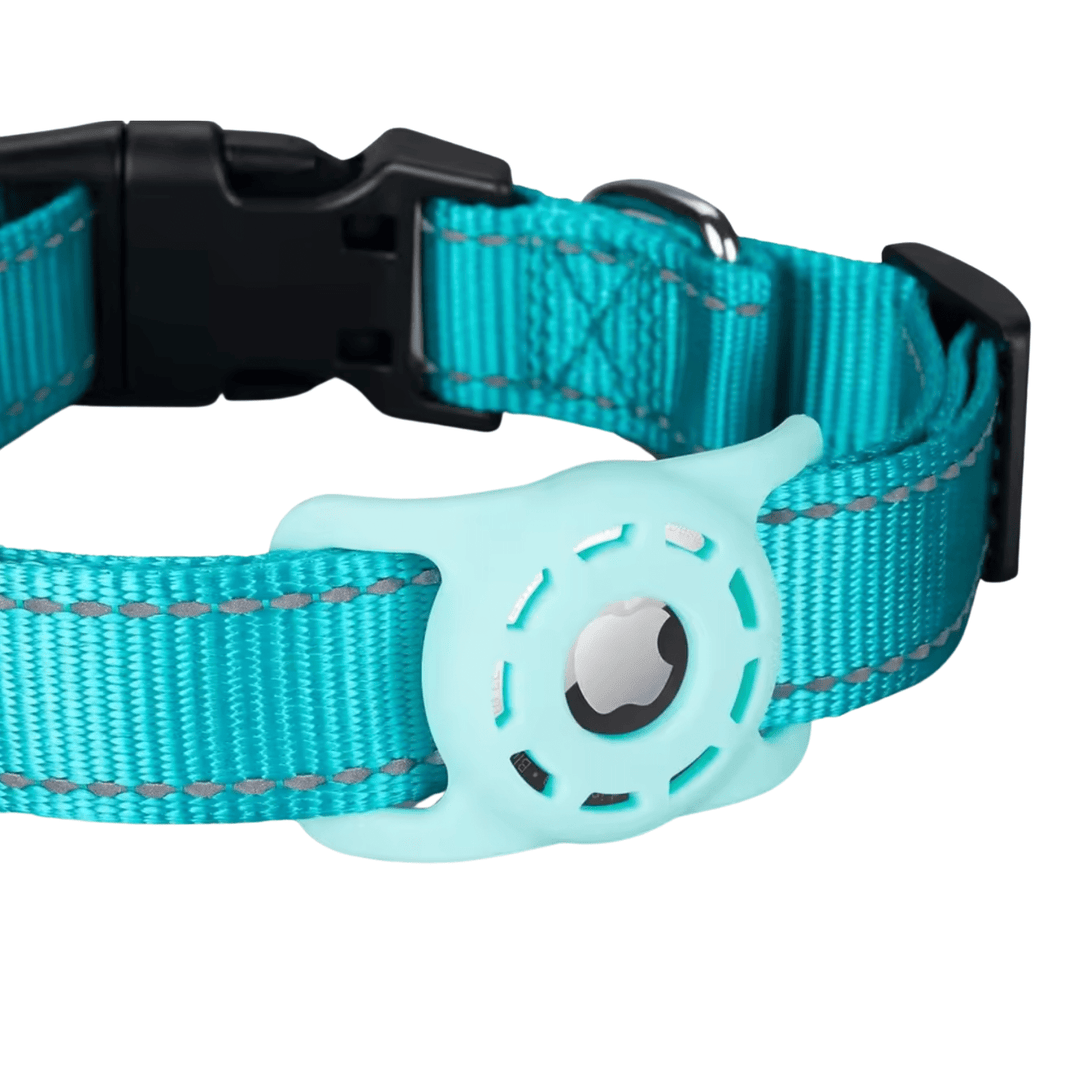 Bluetooth GPS Pet Tracker with Reflective Dog Tracking Collar – Smart Anti-Loss Device for Dogs and Cats 0