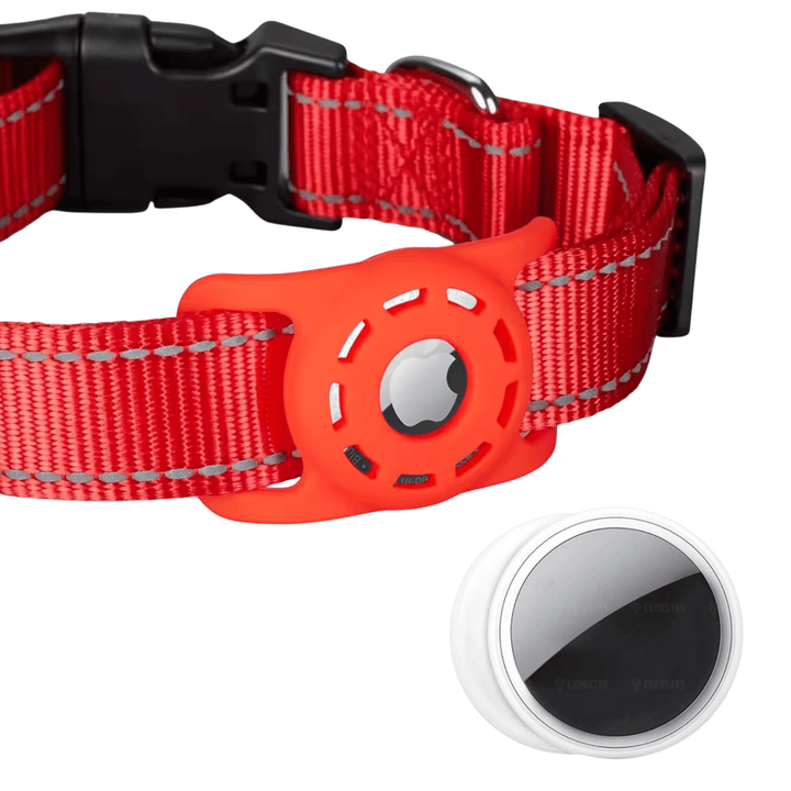 Bluetooth GPS Pet Tracker with Reflective Dog Tracking Collar – Smart Anti-Loss Device for Dogs and Cats 1