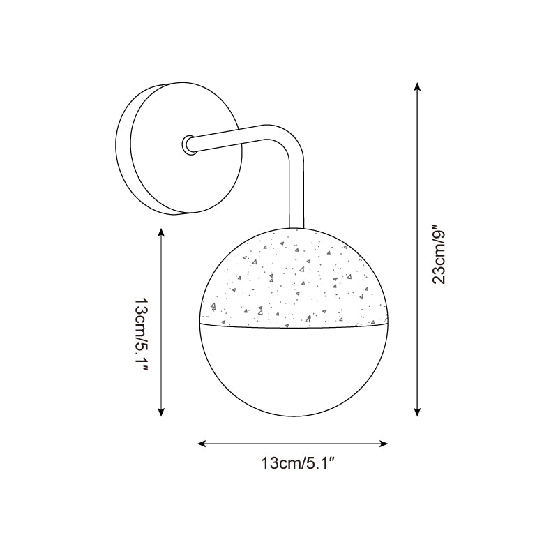 Boilin Natural Stone Wall Lamp 3