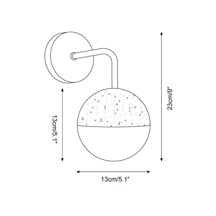 Boilin Natural Stone Wall Lamp 3