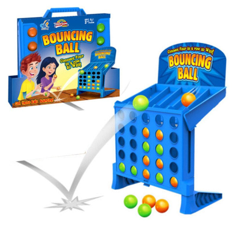 BounceGrid – Ball bouncing grid game with upright slots and launch pad 0