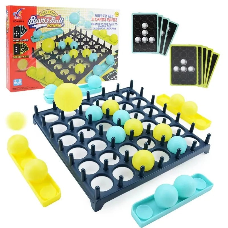 BounceMatch – Interactive ball game board with pattern cards and fast-paced action 1