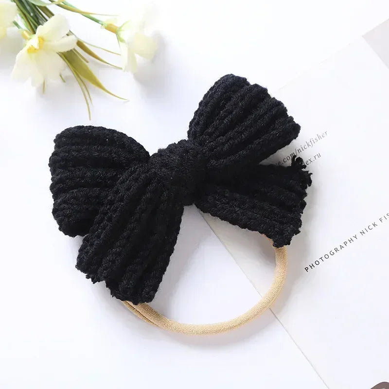 BowSnug™ – Knitted Headband with Bow – Comfortable Kids Accessory 4