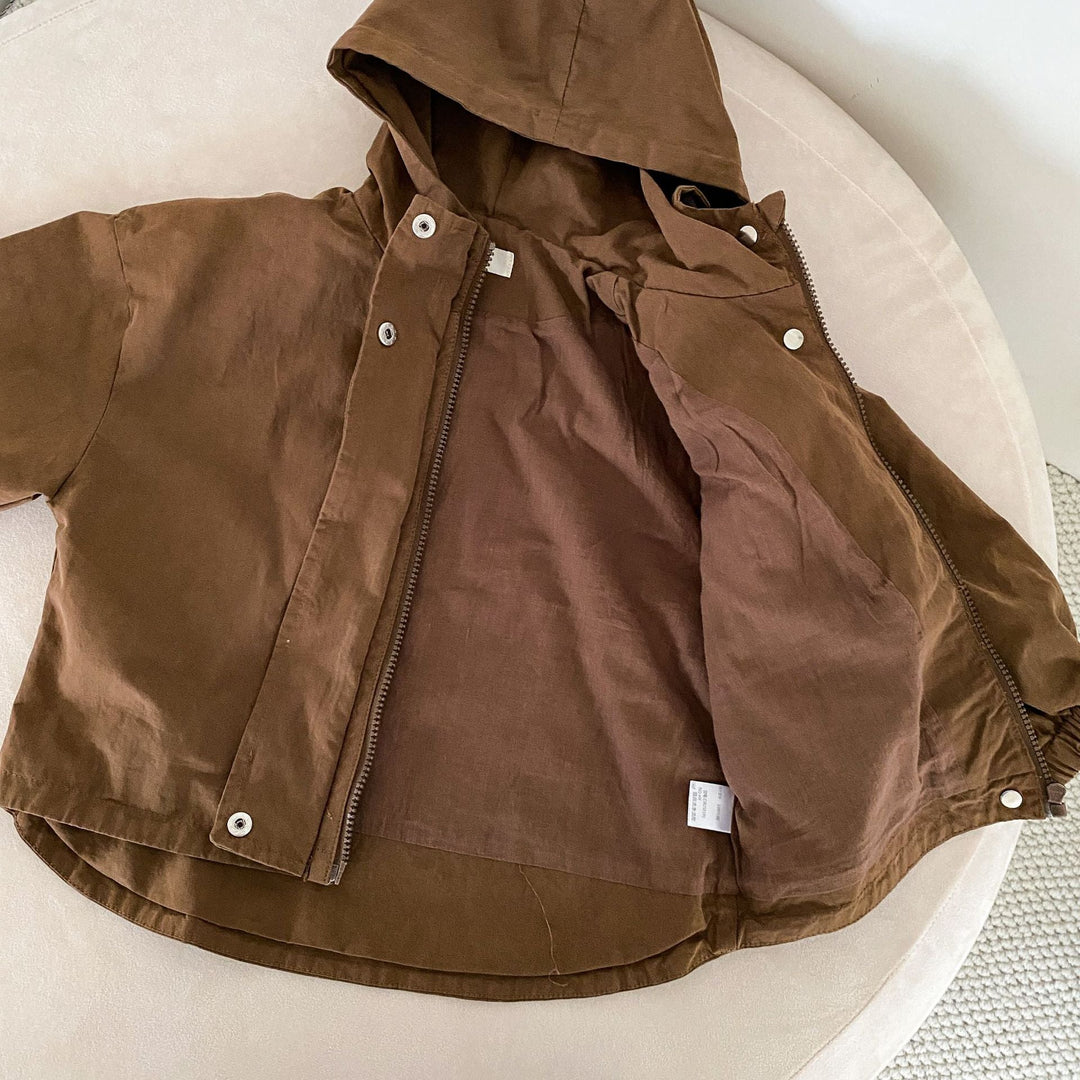 Boys Winter Jacket Cozyshield Cotton Blend Parka with Hood for Kids 0-8 Years 5