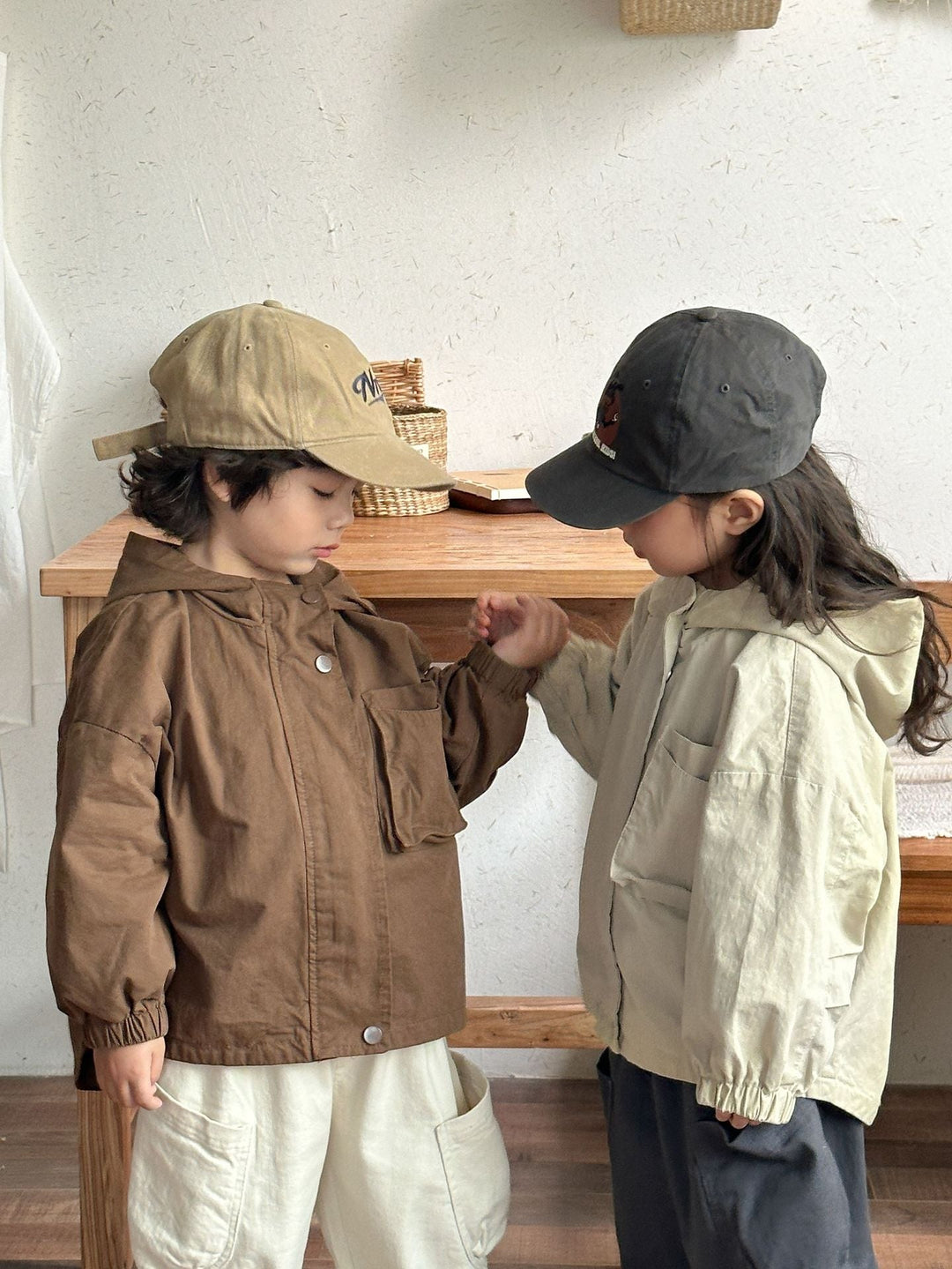 Boys Winter Jacket Cozyshield Cotton Blend Parka with Hood for Kids 0-8 Years 8