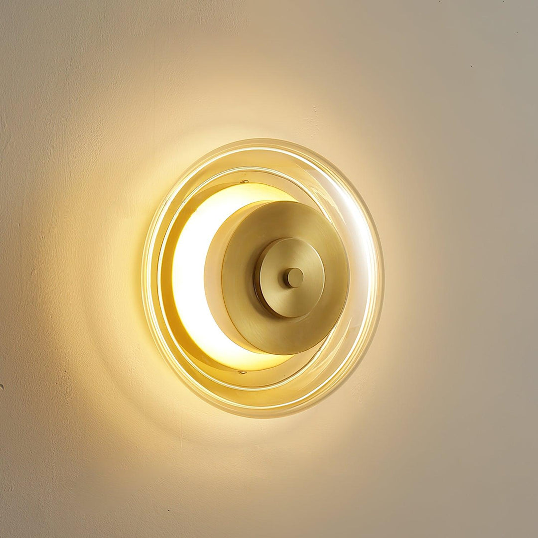 BrassAura | Elegant Vintage-Inspired Adjustable LED Wall Sconce Light 0