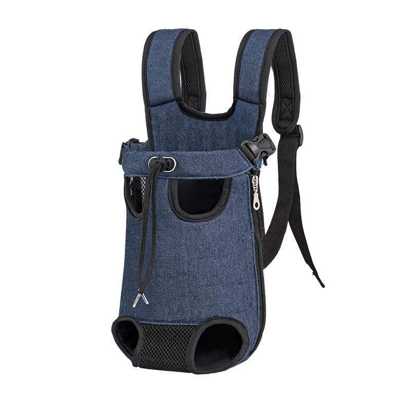 Breathable Pet Carrier Backpack for Dogs and Cats – Ergonomic Design with Safety Features and Ventilated Mesh 0