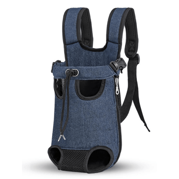 Breathable Pet Carrier Backpack for Dogs and Cats – Ergonomic Design with Safety Features and Ventilated Mesh 1