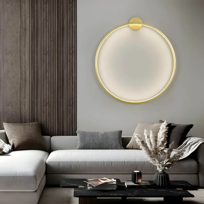 Brivian | Modern Ring Wall Lamp for Elegant Interior Spaces 4