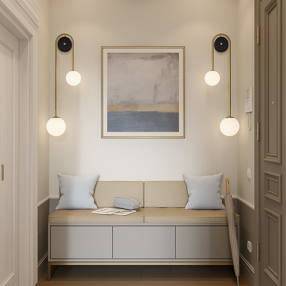 Brivra | Modern Arch Wall Lamp for Elegant Interiors 3