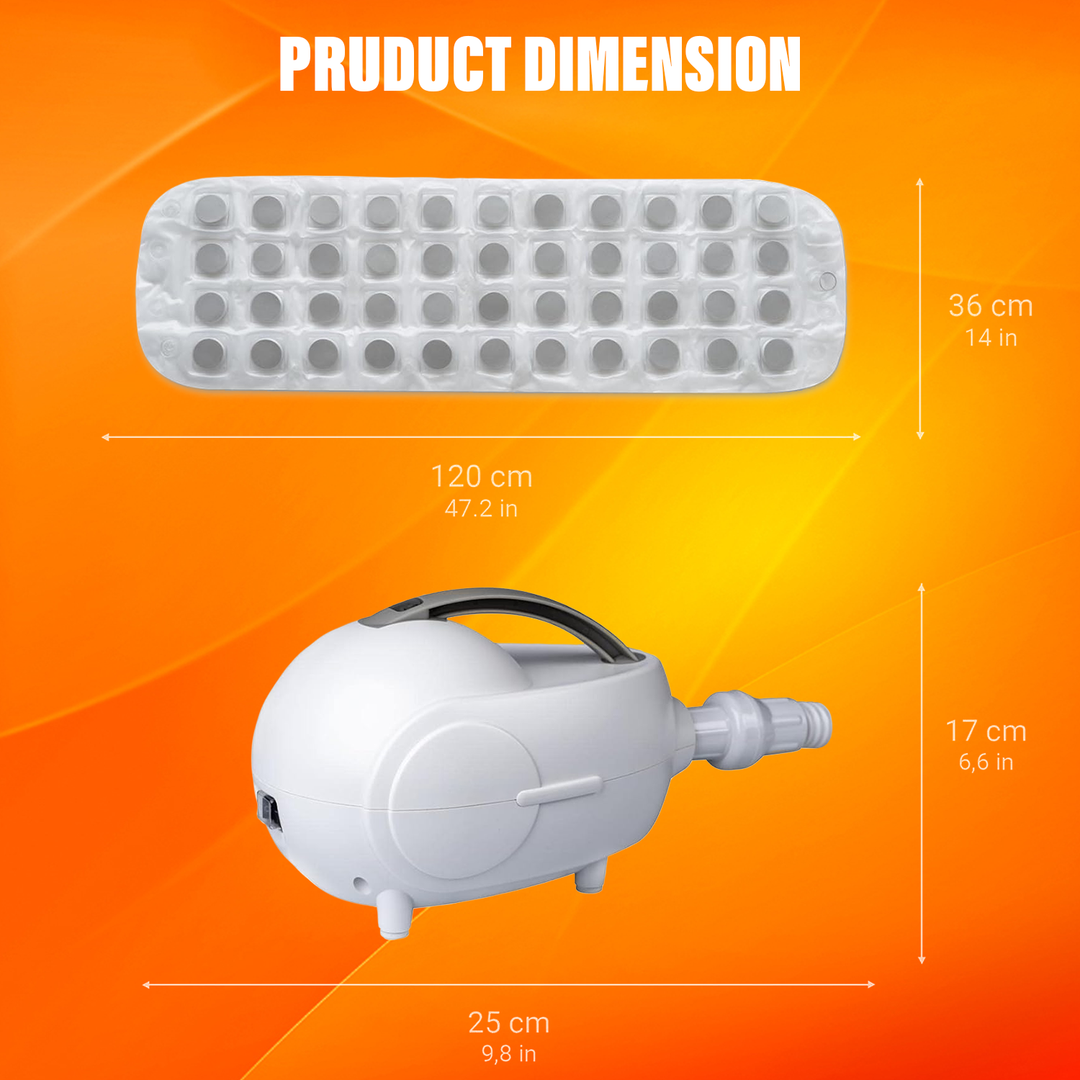 Bubble Bath Spa Mat - Bath Spa With Aroma Dispenser and Remote Control Relax!! 2