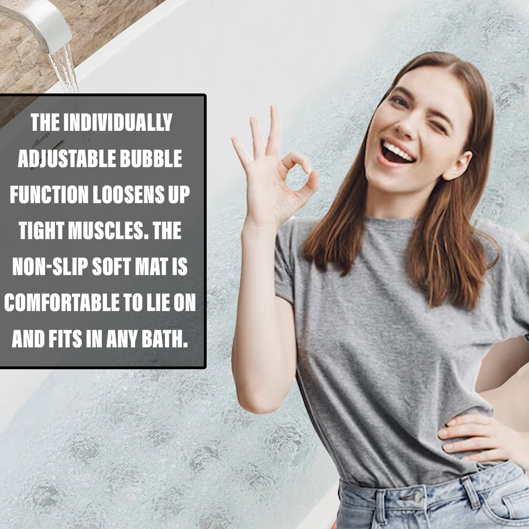 Bubble Bath Spa Mat - Bath Spa With Aroma Dispenser and Remote Control Relax!! 3