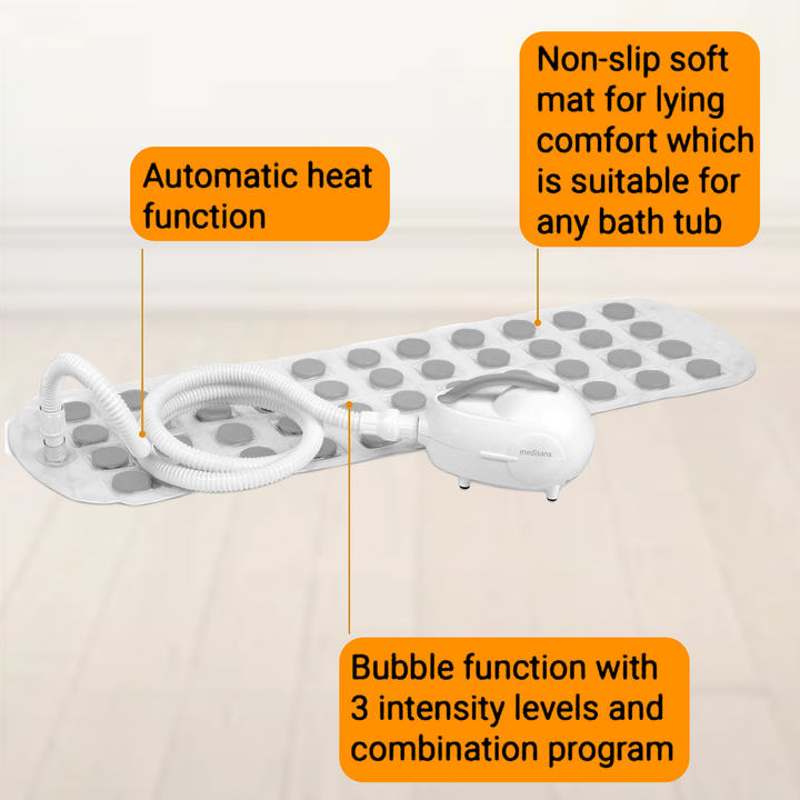 Bubble Bath Spa Mat - Bath Spa With Aroma Dispenser and Remote Control Relax!! 5