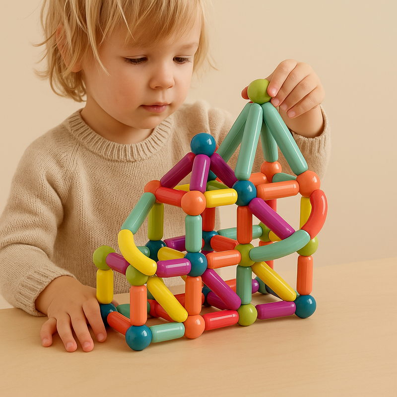 BuildBlox – Construction toy set with sticks for creative shape-making and hands-on play 2