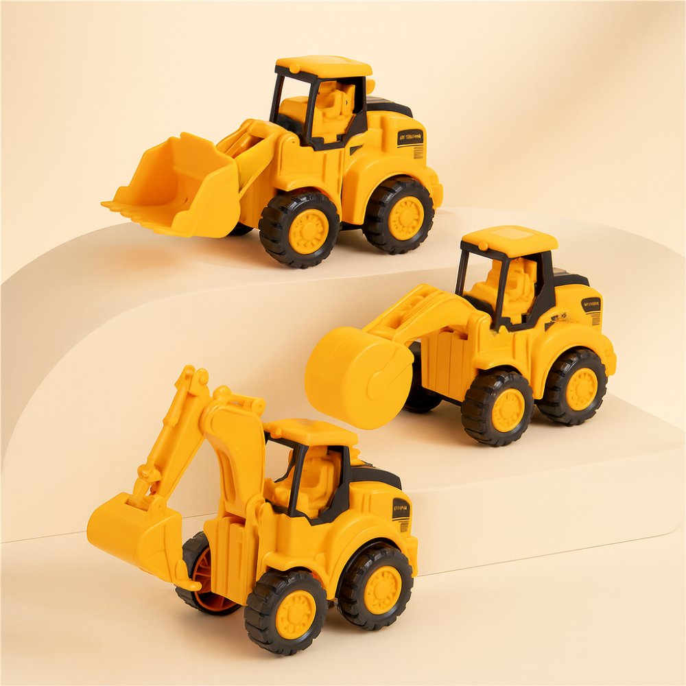 BuildMaster | Educational Construction Toy Vehicle Set for Kids
