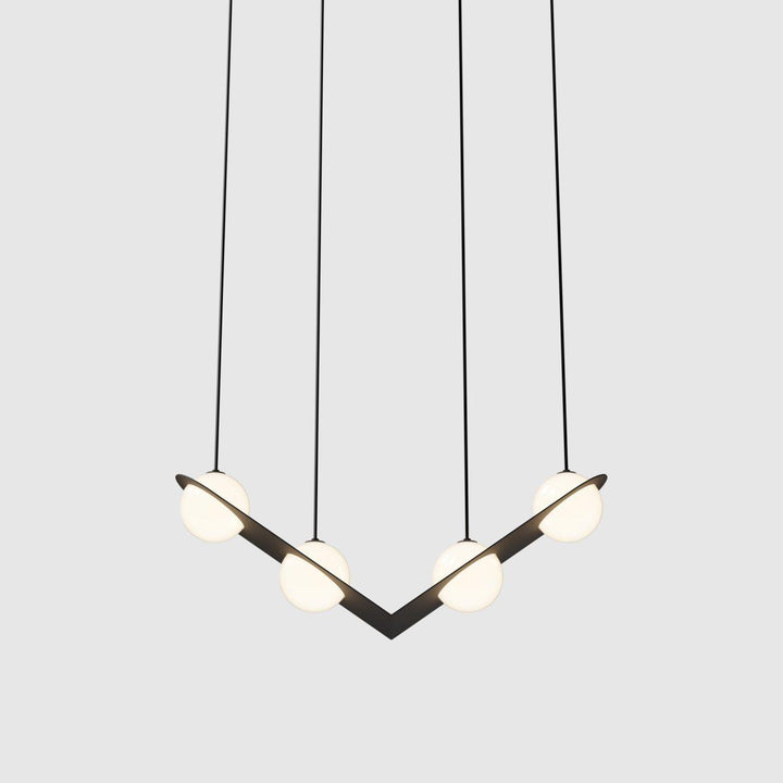 Byron Black Designer Pendant Lamp 0
