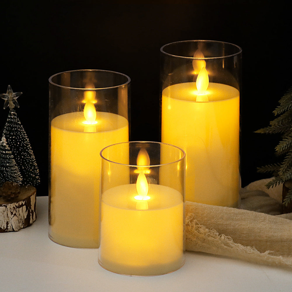 CandleEase | Flameless LED Candle Set with Remote Control for Warm Ambient Lighting 3