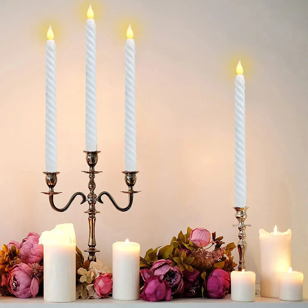 Candlestick 3D – Flame-Like LED Candles 1