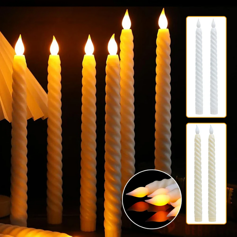 Candlestick 3D – Flame-Like LED Candles 4