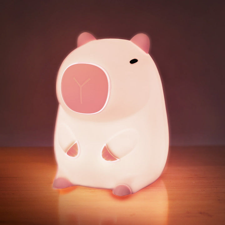 CapybaraGlow | Adjustable Silicone Night Light for Relaxing Ambience 3