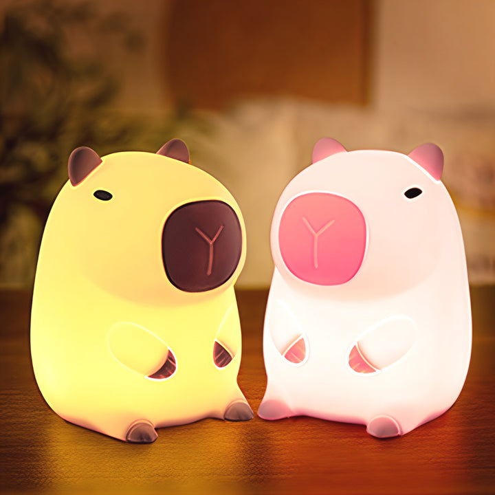 CapybaraGlow | Adjustable Silicone Night Light for Relaxing Ambience 4