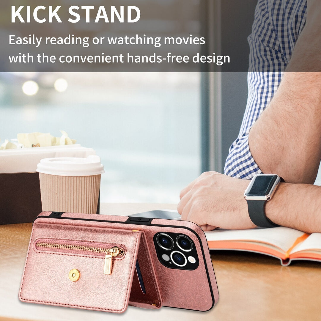 CardinalStone | Stylish Durable iPhone 13 Case With Card Holder Wallet 2