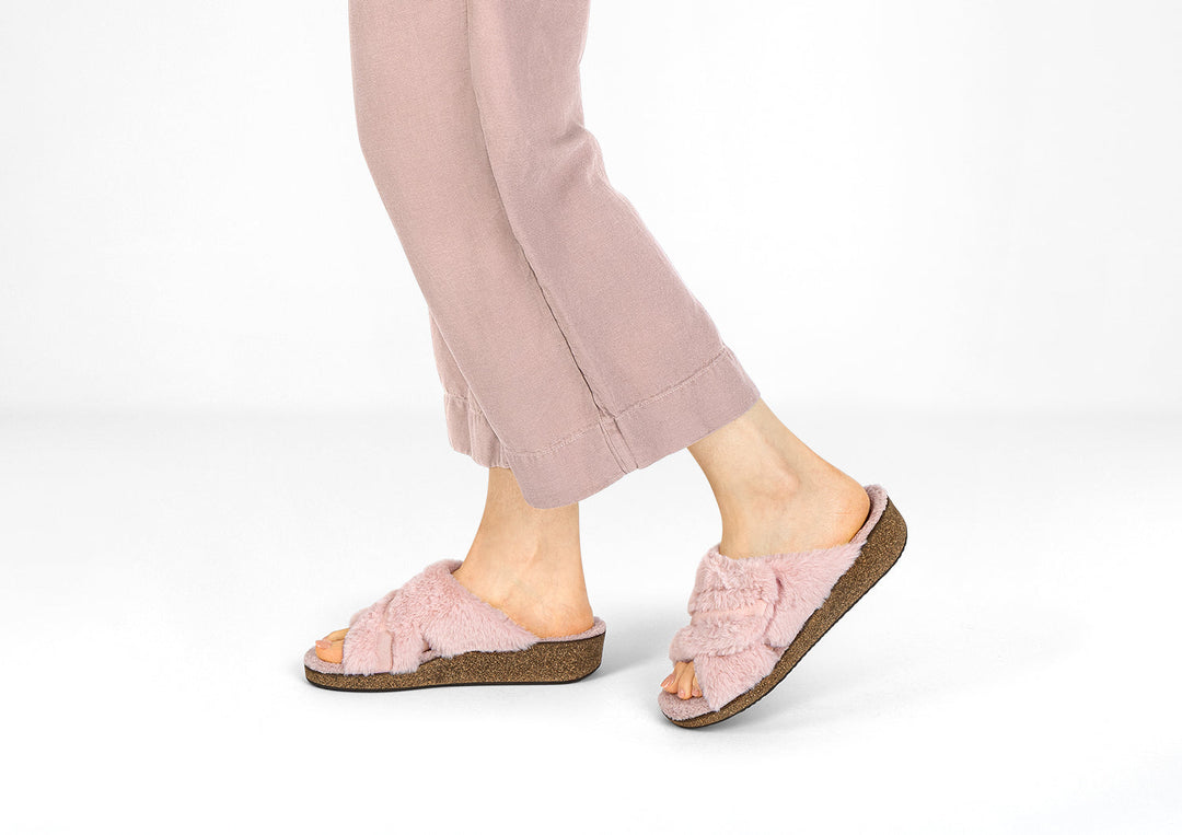 CelineFur | Luxurious Soft Faux Fur Adjustable Slippers 1