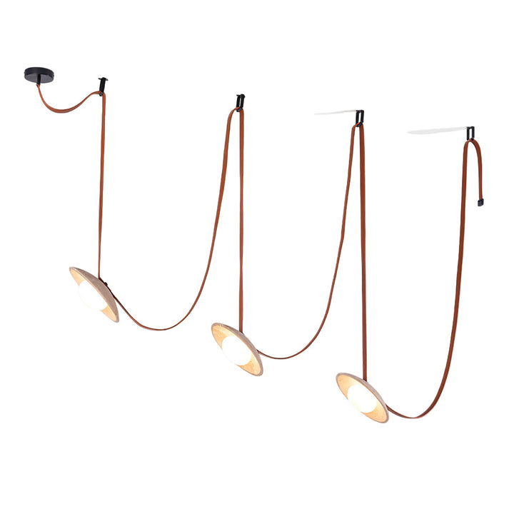 CeylonTravertine | Elegant Contemporary Glass Pendant Light for Cozy Spaces 1