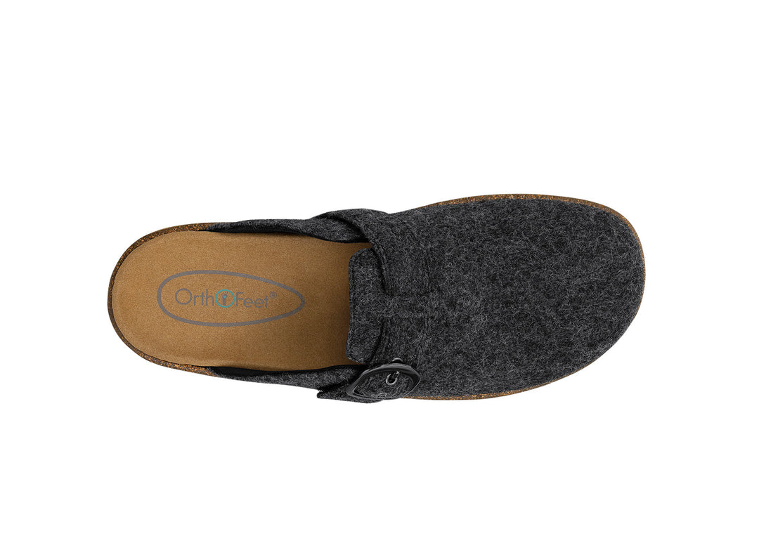 CharcoalWool | Comfortable Stylish Clogs for Women with Adjustable Strap 3