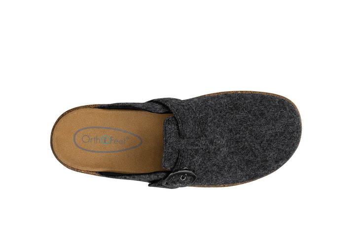 CharcoalWool | Comfortable Stylish Clogs for Women with Adjustable Strap 3