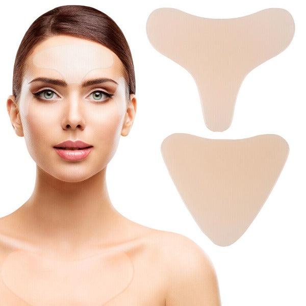 Chest Pads for Wrinkles - Beauty Skinpad Silicone Chest Patches Reusable Overnight Decollette Pad 1