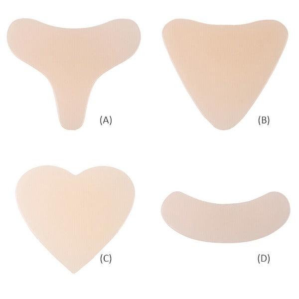 Chest Pads for Wrinkles - Beauty Skinpad Silicone Chest Patches Reusable Overnight Decollette Pad 2