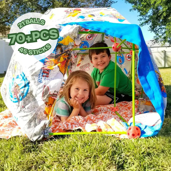 Children’s Building Set Creative Forts Tents Educational Plastic Toy 0
